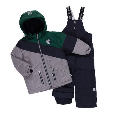 Комплект зимний: куртка и полукомбинезон NANO, F20M281-RoyalGreen, 2 года (90-100 см), 2 года (92 см)