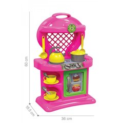 Детская игровая кухня с посудой Технок 2155TXK, ROY-2155TXK