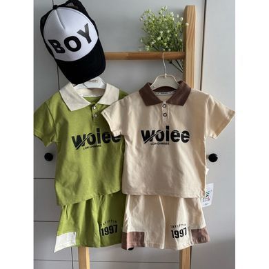 Костюм летний Wolee CHB-10821, 100 см, 3 года (98 см)