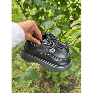 Стильні лофери зі шнурками CHB-10900, 34, 34