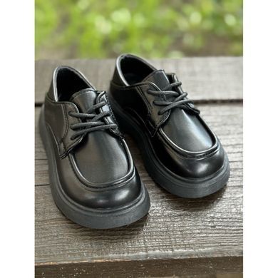 Стильні лофери зі шнурками CHB-10900, 34, 34