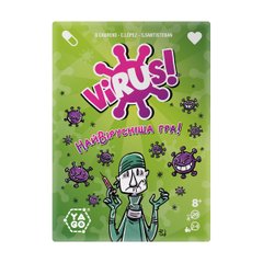 Настольная игра Yago VIRUS, Kiddi-80987, 3 - 16 лет, 3-16 лет