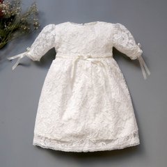 Гарна гіпюрова сукня для дівчинки, AN4402, 0-3 міс (56 см), 0-3 міс