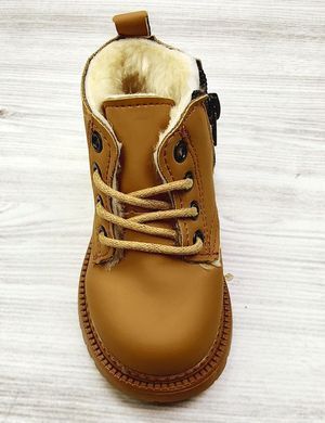 Черевички дитячі зимові з хутром like timberland CHB-20562, 23, 23