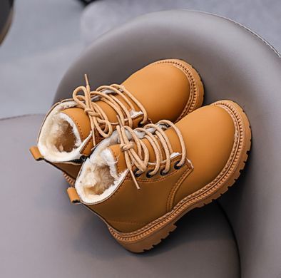 Черевички дитячі зимові з хутром like timberland CHB-20562, 23, 23
