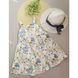Комплект для девочки платье и шляпка Бабочки CHB-10063, CHB-10063, 12 мес (80 см), 12 мес (80 см)