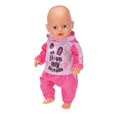 Набір одягу для ляльки BABY BORN Zapf СПОРТИВНИЙ КОСТЮМ ДЛЯ БІГУ, Kiddi-830109-1, 3 - 10 років, 3-10 років