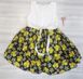 Платье детское летнее с желтыми цветочками CHB-9858, CHB-9858, 90 см, 18 мес (86 см)