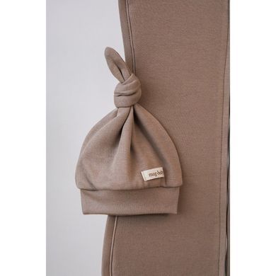 Евро пеленка на молнии с шапочкой "Purl" Мишка MagBaby 100327, 0-3 мес, 0-3 мес