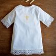 Нарядная рубашка для крещения Торжество ANGELSKY, AN2002-1, 0-3 мес (56 см), 0-3 мес