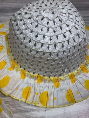 Комлект платье+шляпка на бретельках CHB-4069, CHB-4069, 80 см, 12 мес (80 см)