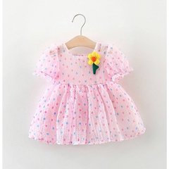 Платье для девочки с цветочком CHB-2156, CHB-2156, 9 мес (74 см), 9 мес (74 см)