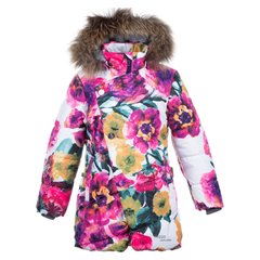 Зимняя термокуртка для девочек ROSA 1 HUPPA, ROSA 1 17910130-81720, 10 лет (140 см), 10 лет (140 см)