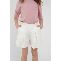 Шорты из двунитки G-24165S-milk, G-24165S-milk, 7 лет (122 см), 7 лет (122 см)