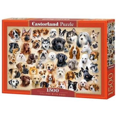 Пазлы Castorland "Собаки" (1500 элементов), TS-176559
