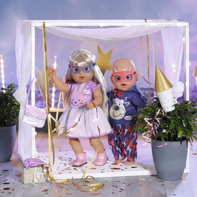 Набір одягу для ляльки BABY BORN серії "День Народження" Zapf ДЕЛЮКС, Kiddi-830796, 3 - 10 років, 3-10 років