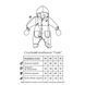 Демисезонный cтеганный комбинезон Frank MagBaby, 62 (0-3 мес), 0-3 мес