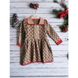 Стильное платье для девочки вязаное, CHB-10238, 100 см, 3 года (98 см)