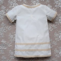Сорочка для хрещення "Традиція" ANGELSKY AN4202, AN4202, 0-3 міс (50-56 см), 0-3 міс