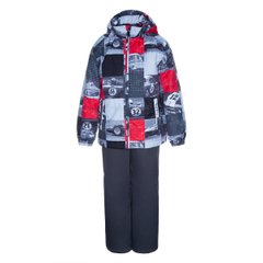 Демисезонный комплект (куртка + полукомбинезон) HUPPA YOKO 1, 41190114-02104, 7 лет (122 см), 7 лет (122 см)