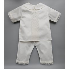 Хрестильний костюм для хлопчика ANGELSKY, AN1211, 0-1 міс (56 см), 0-1 міс