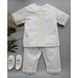 Крестильный костюм для мальчика ANGELSKY, AN1211, 0-1 мес (56 см), 0-1 мес