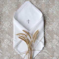 Крыжма-пеленка для крещения ANGELSKY, AN19907, один размер, один размер