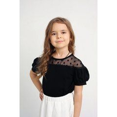 Футболка для девочек G-22958S-black, G-22958S-black, 7 лет (122 см), 7 лет (122 см)