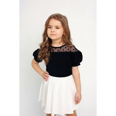 Футболка для девочек G-22958S-black, G-22958S-black, 7 лет (122 см), 7 лет (122 см)