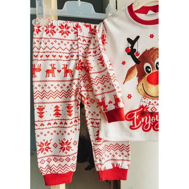Новогодняя пижамка для мальчика Engoying, CHB-10201, 80-86 см, 12 мес (80 см)