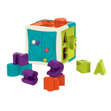 Розвиваюча іграшка-сортер - Розумний куб, Battat, BT2577Z, 2-4 роки