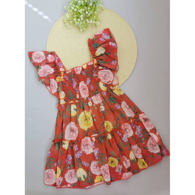 Платье на лето для девочки CHB-10060, CHB-10060, 100 см, 3 года