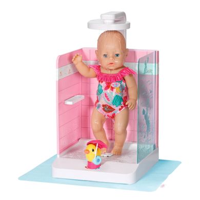Автоматическая душевая кабинка для куклы BABY BORN Zapf КУПАЕМСЯ С УТОЧКОЙ, Kiddi-830604, 3 - 10 лет, 3-10 років