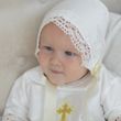 Дитяча шапочка для хрещення Урочистість, AN2003, 38, 38