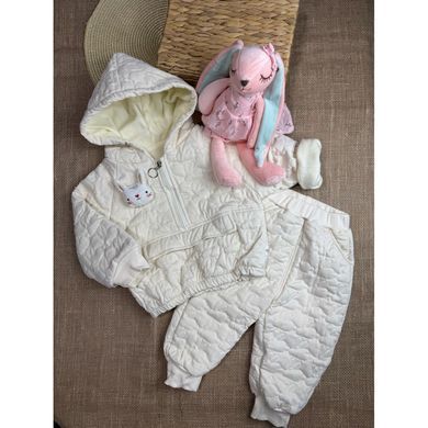 Утепленный костюм с зайчиком CHB-10654, 100 см, 3 года (98 см)