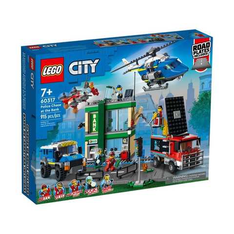 60244 Полицейский вертолётный транспорт LEGO City