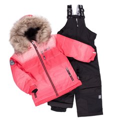 Комплект зимний: куртка и полукомбинезон NANO, F20M258-PinkFusion-DpGray, 3 года (96-106 см), 3 года (98 см)