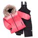 Комплект зимний: куртка и полукомбинезон NANO, F20M258-PinkFusion-DpGray, 2 года (90-100 см), 2 года (92 см)
