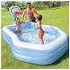 Дитячий надувний басейн з баскетбольним кільцем Intex 57183, ROY-57183