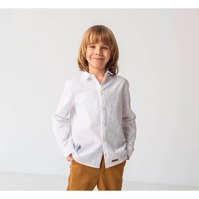 Рубашка для мальчика Bembi РБ157-ln-100, РБ157-ln-100, 12 лет (152 см), 12 лет (152 см)