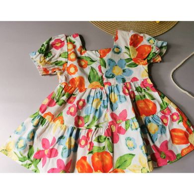 Платье с сумкой для девочки на лето CHB-10000, CHB-10000, 9 мес (74 см), 9 мес (74 см)