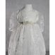Нарядное крестильное платье для девочки ANGELSKY, AN5202, 3 мес (62 см), 3 мес (62 см)