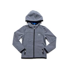 Куртка демисезонная Софтшелл NANO, S18M1401-MidGreyMix, 4 года (100-110 см), 4 года (104 см)