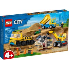 Конструктор LEGO® Строительный грузовик и шаровидный кран., BVL-60391