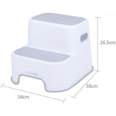 Сходинки для дитини у ванну FreeON White-Grey, SLF-43767, один розмір, один розмір