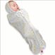 Фланелева пелюшка-кокон на липучці Ontario Linen Deep Sleep Flanel 1, ART-0000594, 0-3 міс (56-62 см), 0-3 міс