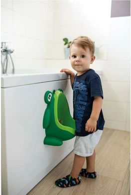 Горшок для мальчика FreeON Happy Frog Green, SLF-37995, от 12 мес