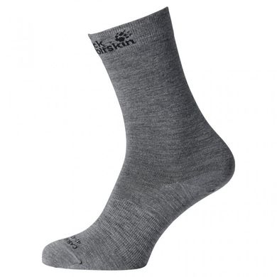 Шкарпетки вовняні Jack Wolfskin MERINO, 1905011-6110, 6-7 років (35-37), 35-37