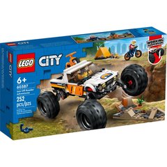 Конструктор LEGO Пригоди на позашляховику 4x4, 60387, 6-12