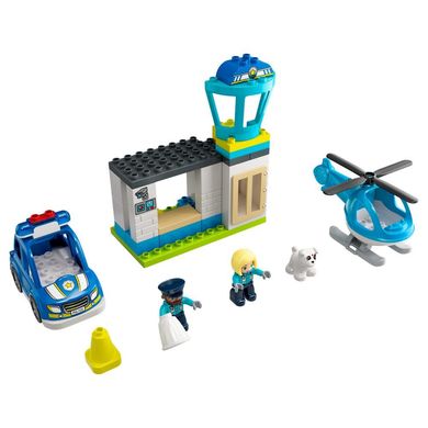 Конструктор LEGO® Полицейский участок и вертолет, BVL-10959
